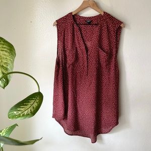 Torrid | Brick Red Ditsy Dots
Georgette Tank
